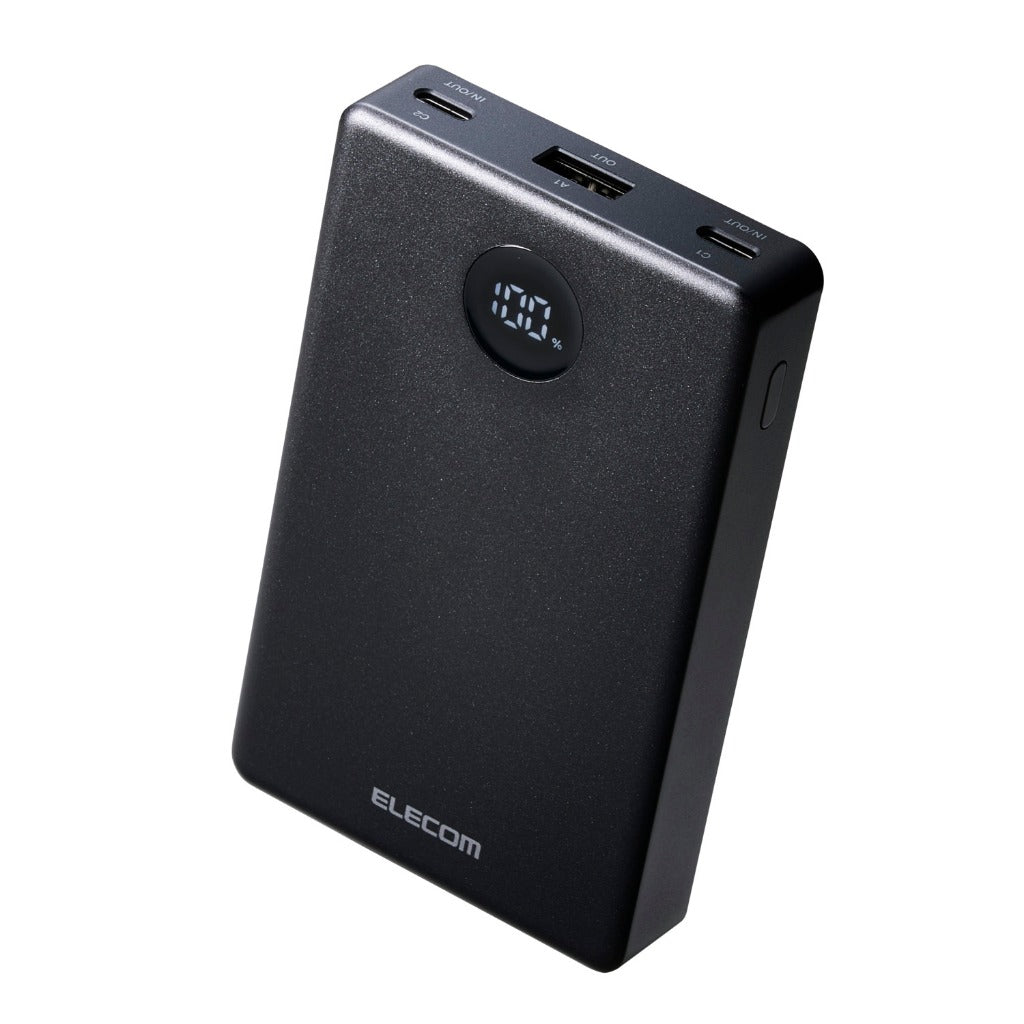 [NEW GEN] ELECOM 10000mAh 35W Semi Solid State Power Bank Carry-on approved Fast Charging PPS Powerbank