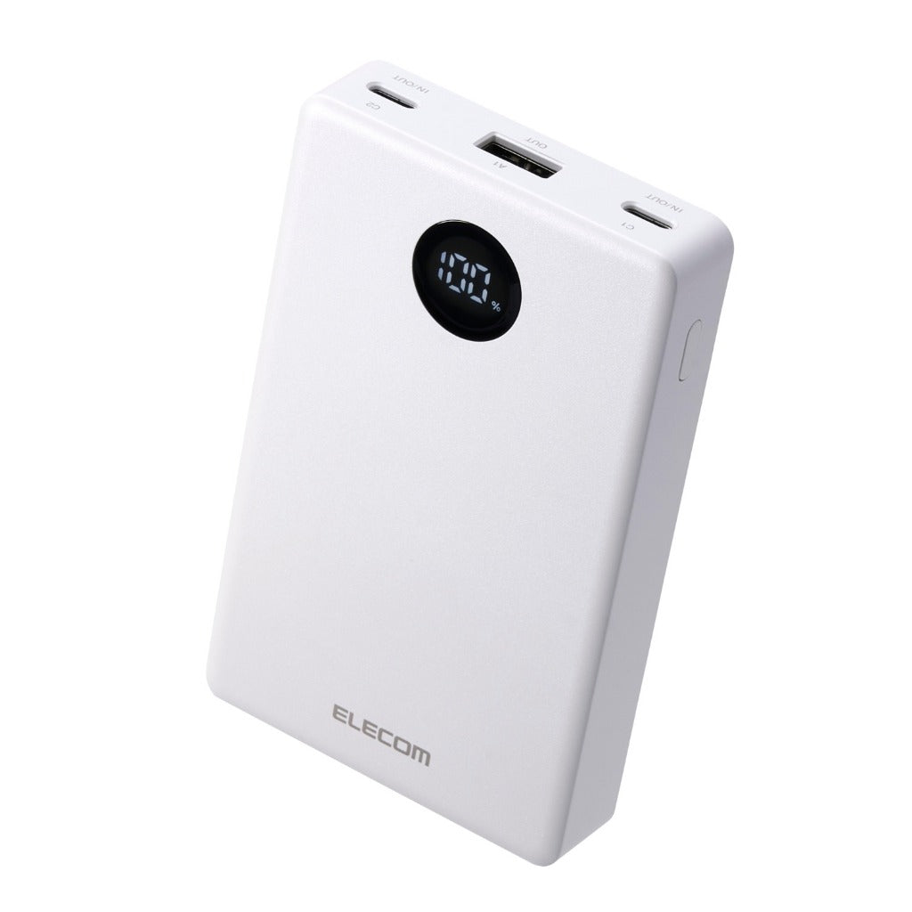 [NEW GEN] ELECOM 10000mAh 35W Semi Solid State Power Bank Carry-on approved Fast Charging PPS Powerbank