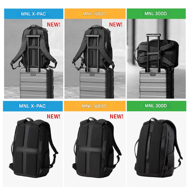 ELECOM MNL CITY Backpack/Laptop Bag/BM-MNLBP01BK/20L /Water